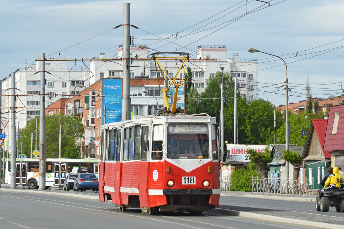 Омск, 71-605 (КТМ-5М3) № 118