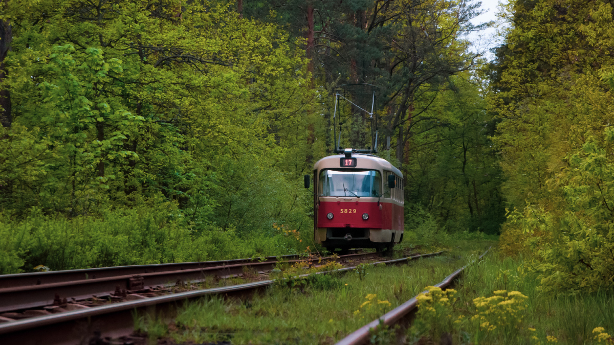 Киев, Tatra T3SU № 5829