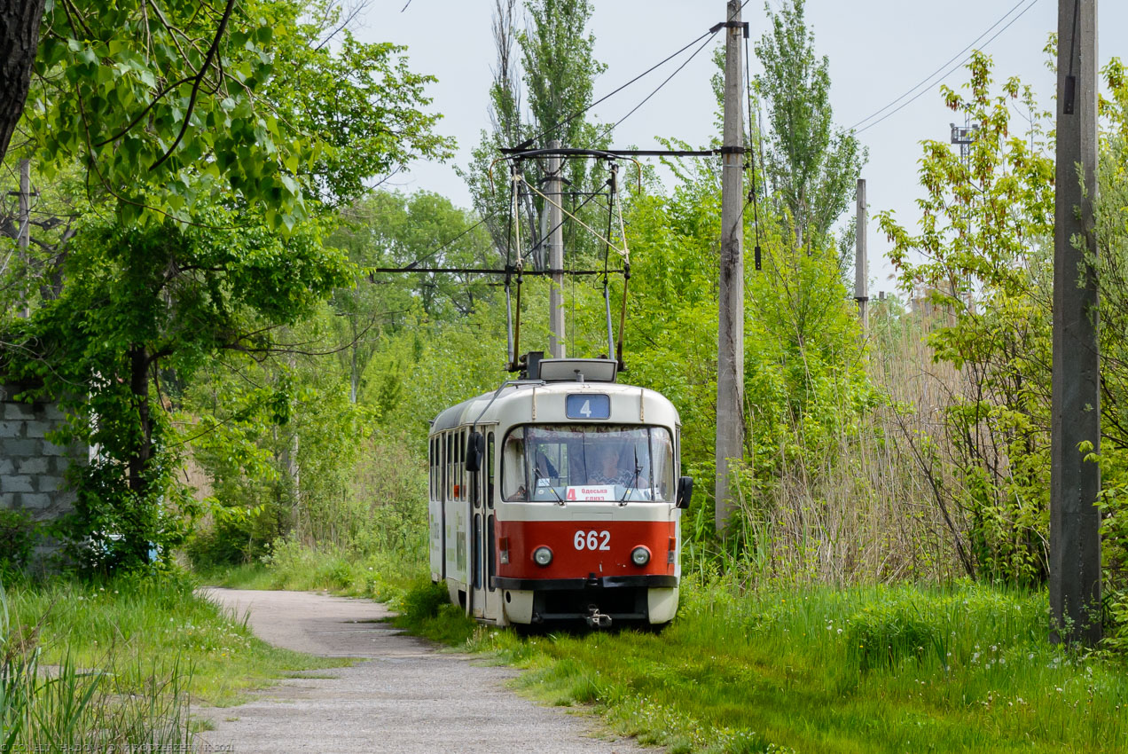 Каменское, Tatra T3SUCS № 662
