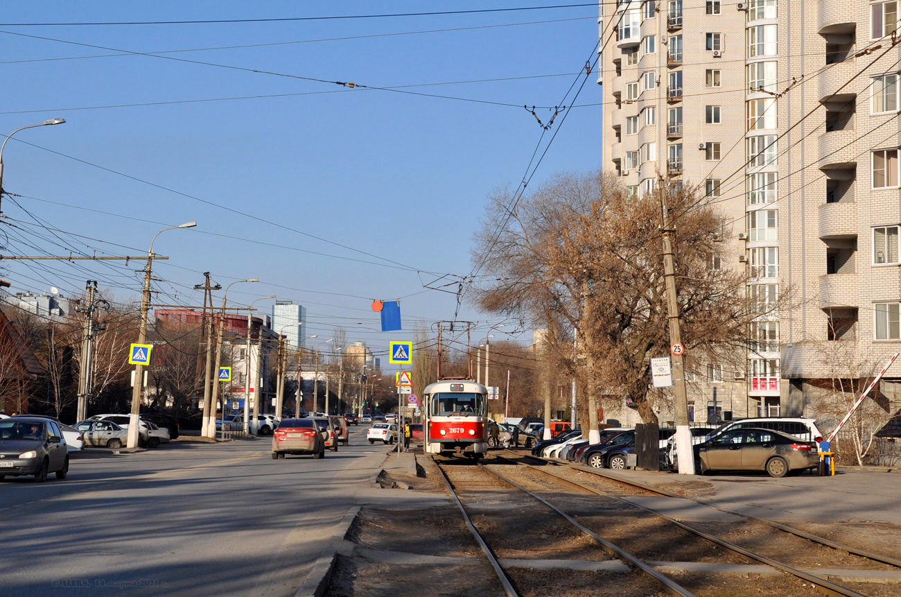 Волгоград, Tatra T3SU (двухдверная) № 2679