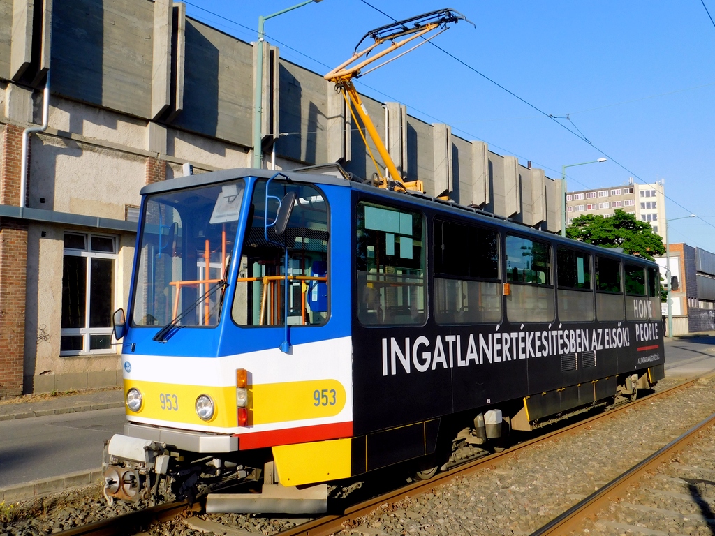 Сегед, Tatra TB6A2 № 953