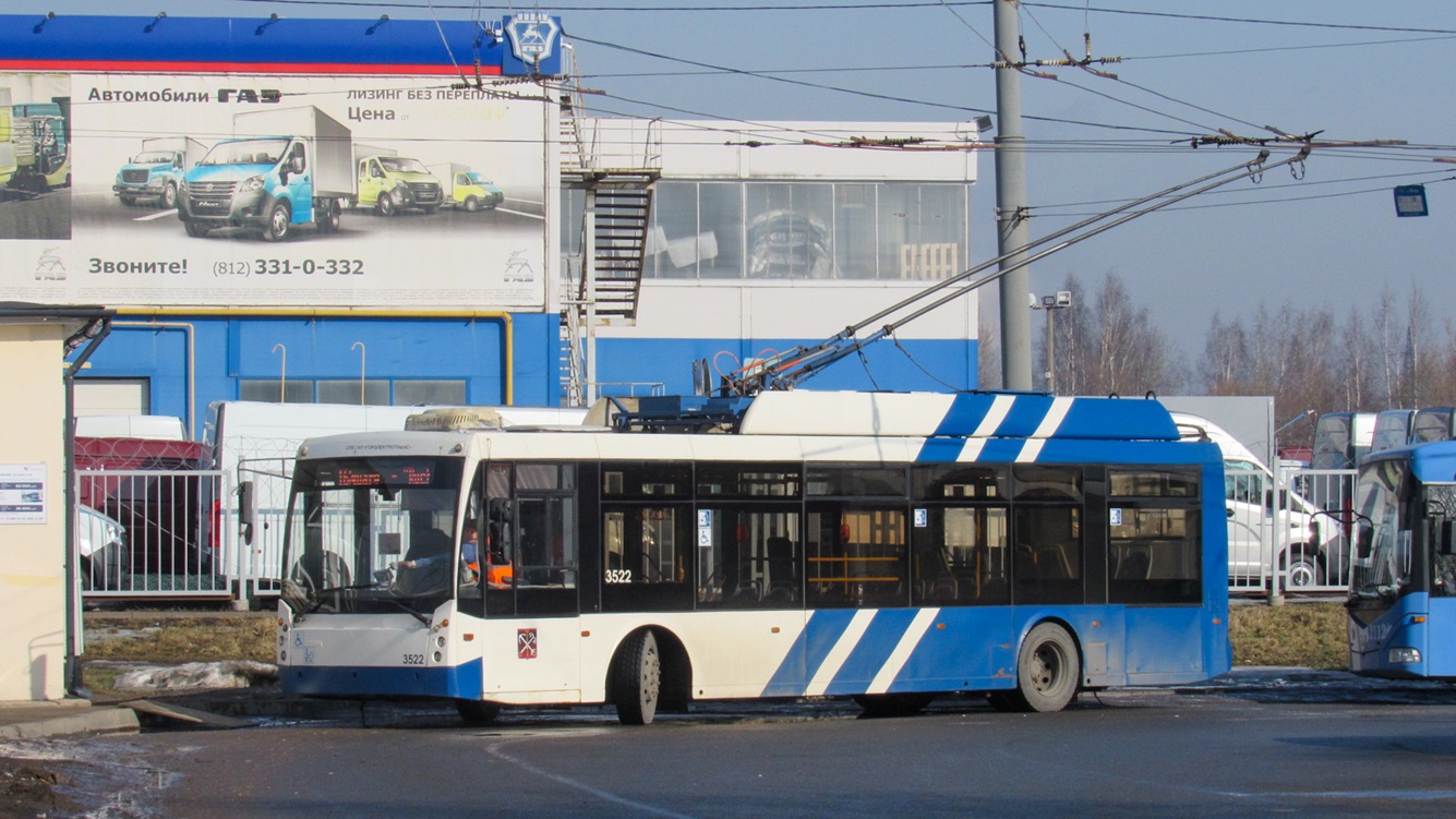 Санкт-Петербург, Тролза-5265.00 «Мегаполис» № 3522