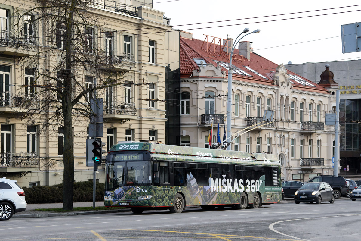 Вильнюс, Solaris Trollino II 15 AC № 1678