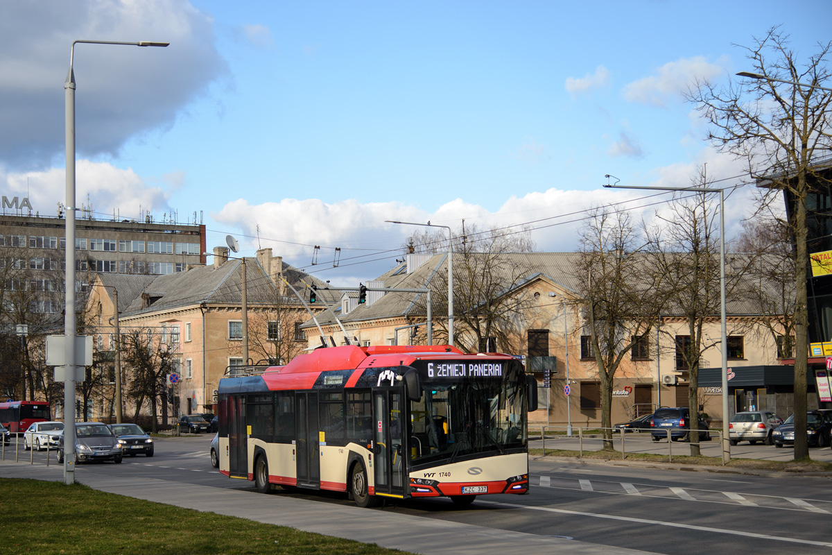 Вильнюс, Solaris Trollino IV 12 Škoda № 1740