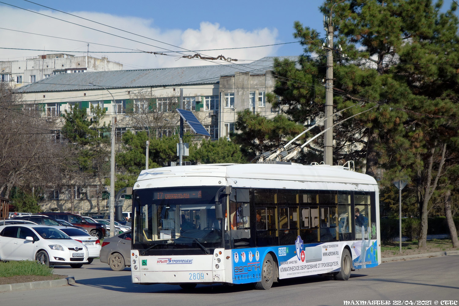Крымский троллейбус, Тролза-5265.03 «Мегаполис» № 2809