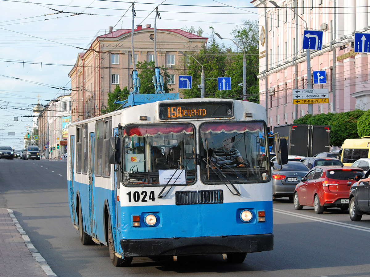 Брянск, ЗиУ-682Г-016 (012) № 1024