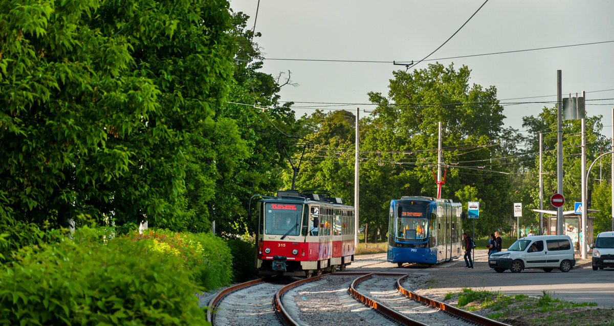 Киев, Tatra T6A5 № 315