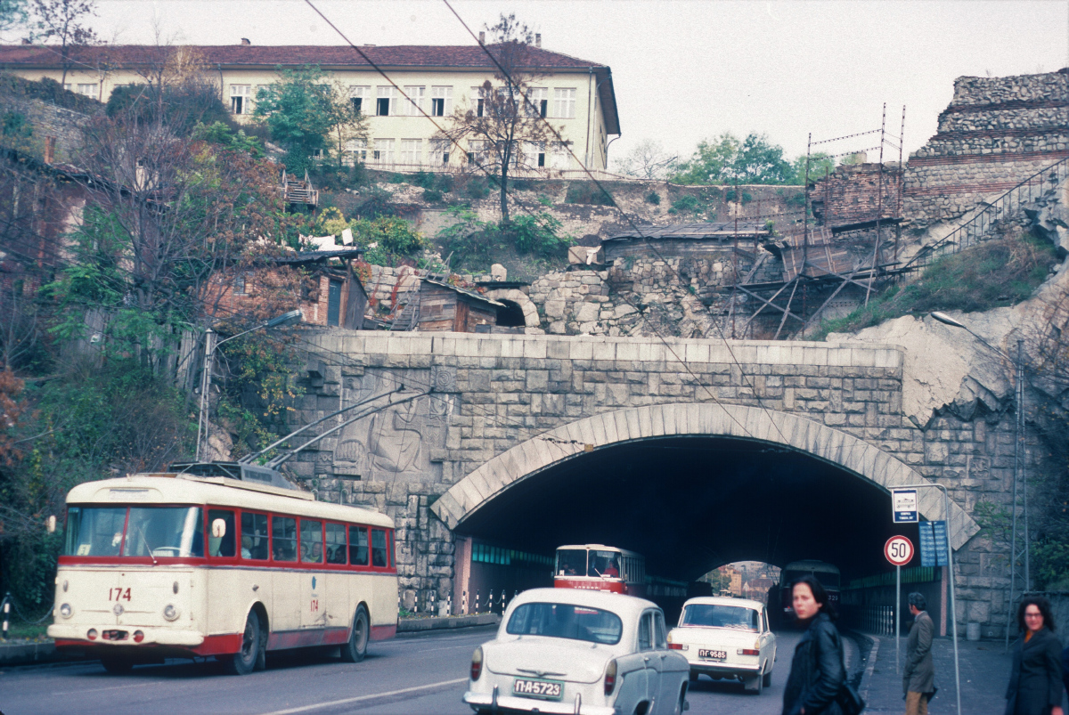 Пловдив, Škoda 9Tr16 № 174; Пловдив — Исторически снимки — Тролейбуси • Исторические фотографии — Троллейбусов