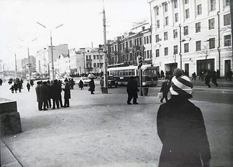 Владивосток — Исторические фотографии — трамвай (1946-1970)