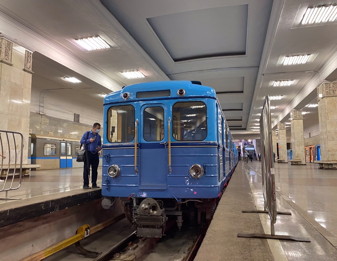Moscou, E N°. 3605; Moscou — 86 year Moscow metro anniversary Parade and exhibition of metro cars on 15/05/2021 — 20/05/2021
