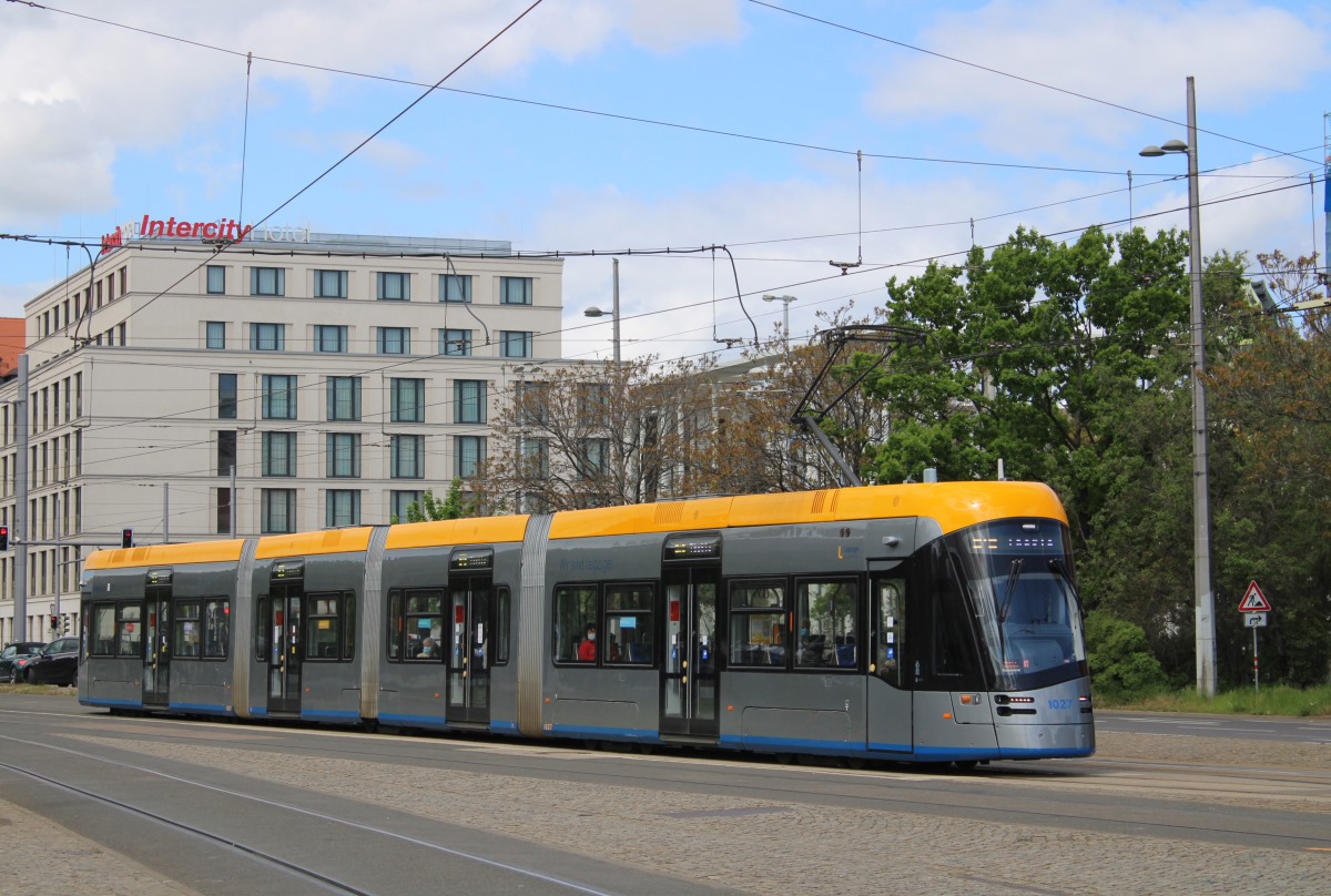 Leipzig, Solaris Tramino Leipzig (NGT10) № 1027