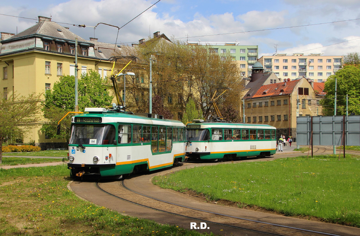 Либерец ― Яблонец-над-Нисой, Tatra T3R.PLF № 48; Либерец ― Яблонец-над-Нисой, Tatra T3R.PV № 34; Либерец ― Яблонец-над-Нисой — Последние недели узкоколейки, 2021 г.