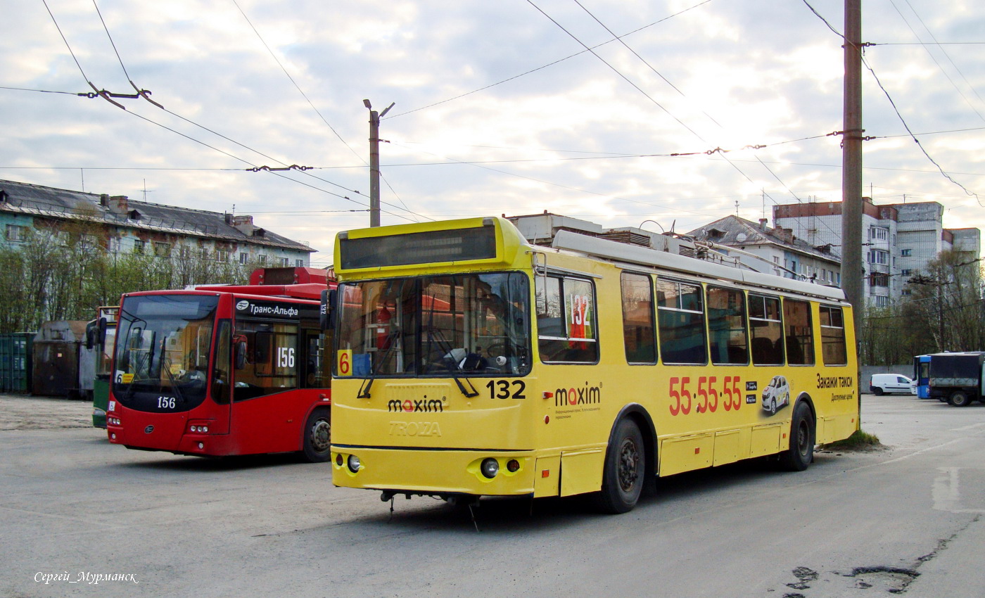 Мурманск, ЗиУ-682Г-016.02 № 132