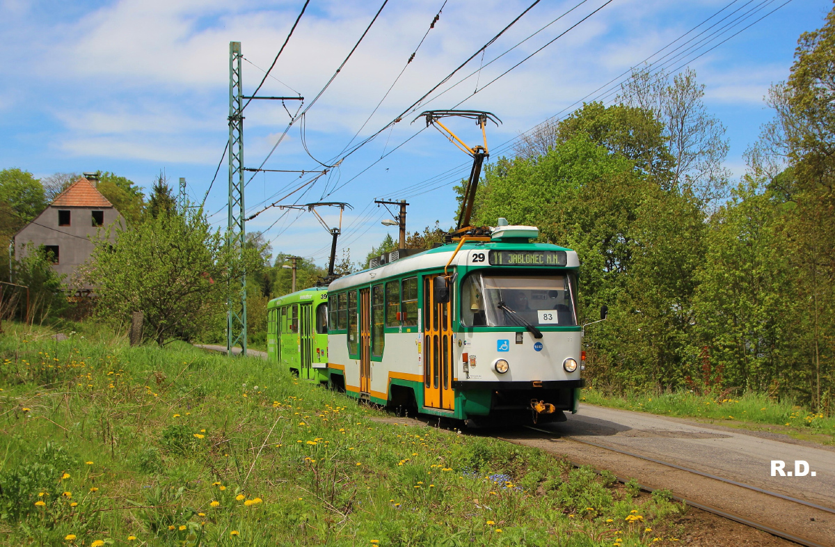 Либерец ― Яблонец-над-Нисой, Tatra T3R.PLF № 29; Либерец ― Яблонец-над-Нисой — Последние недели узкоколейки, 2021 г.