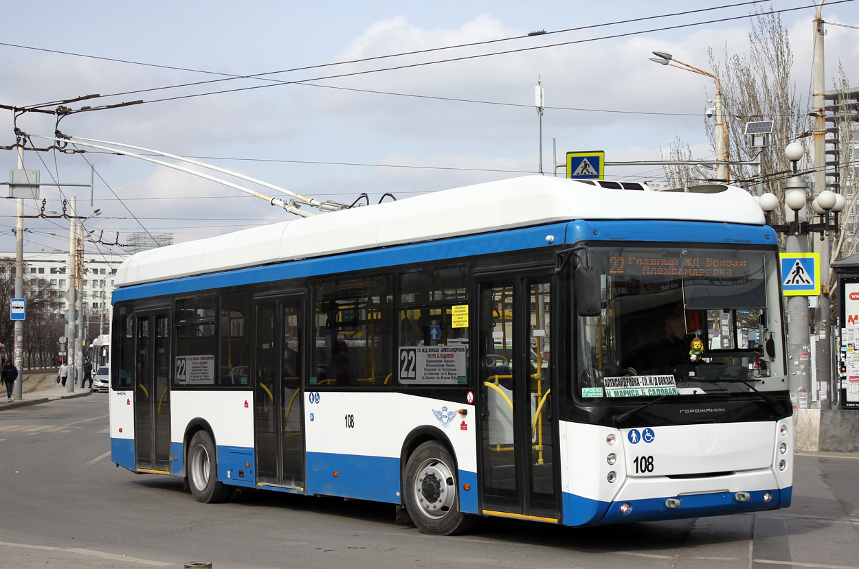 Ростов-на-Дону, УТТЗ-6241-10-02 «Горожанин» № 108