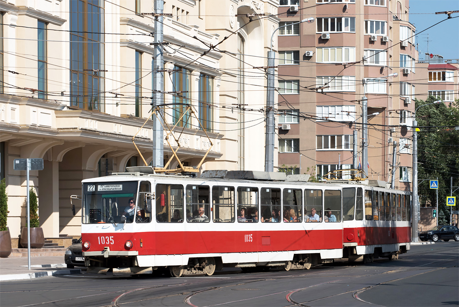 Самара, Tatra T6B5SU № 1035
