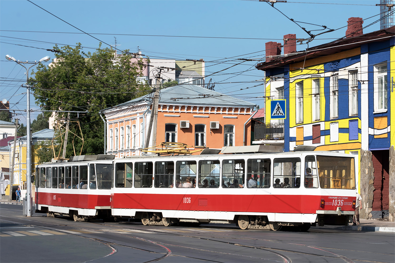 Самара, Tatra T6B5SU № 1036