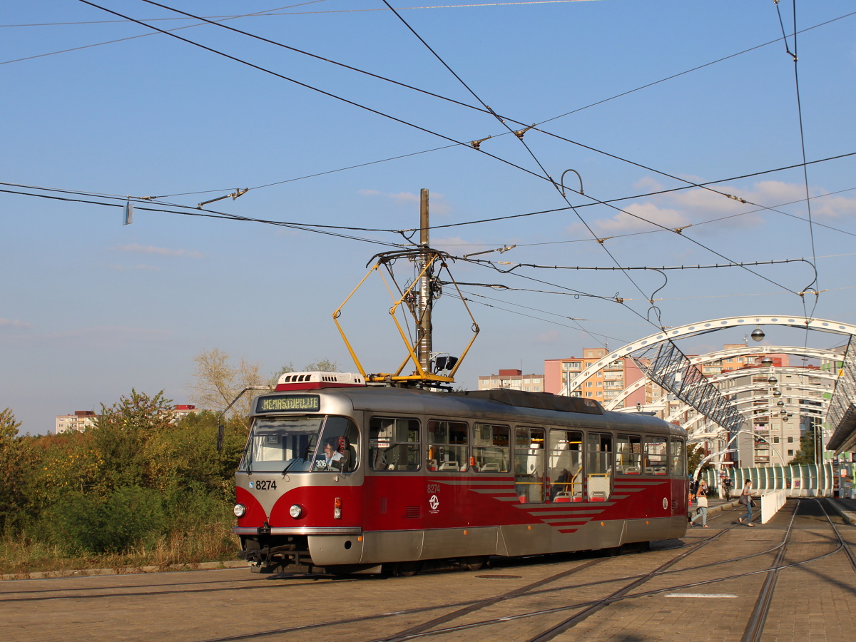 Прага, Tatra T3R.PLF № 8274