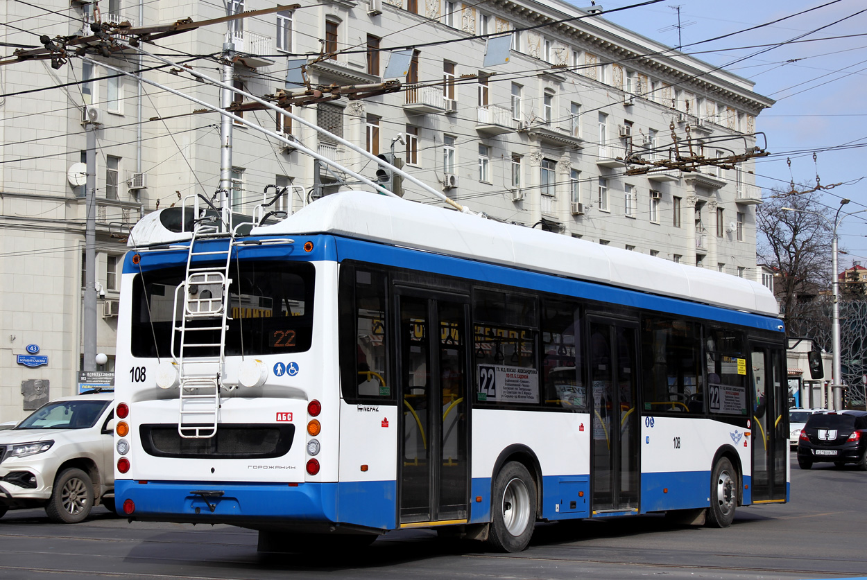 Ростов-на-Дону, УТТЗ-6241-10-02 «Горожанин» № 108