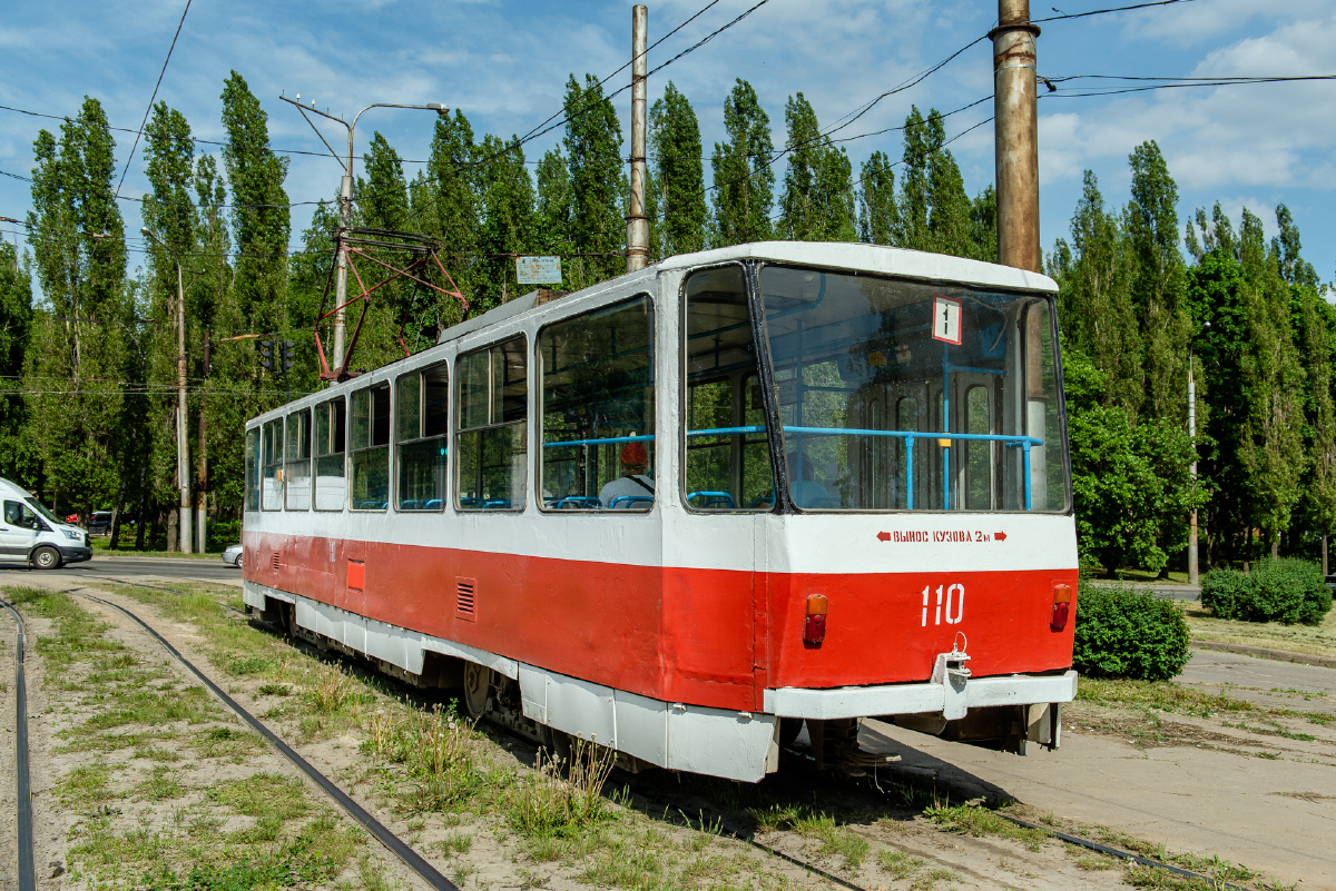 Липецк, Tatra T6B5SU № 110