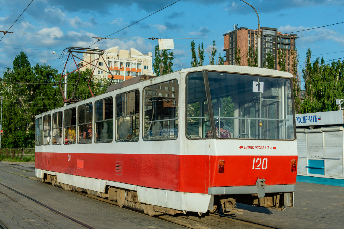 Липецк, Tatra T6B5SU № 120