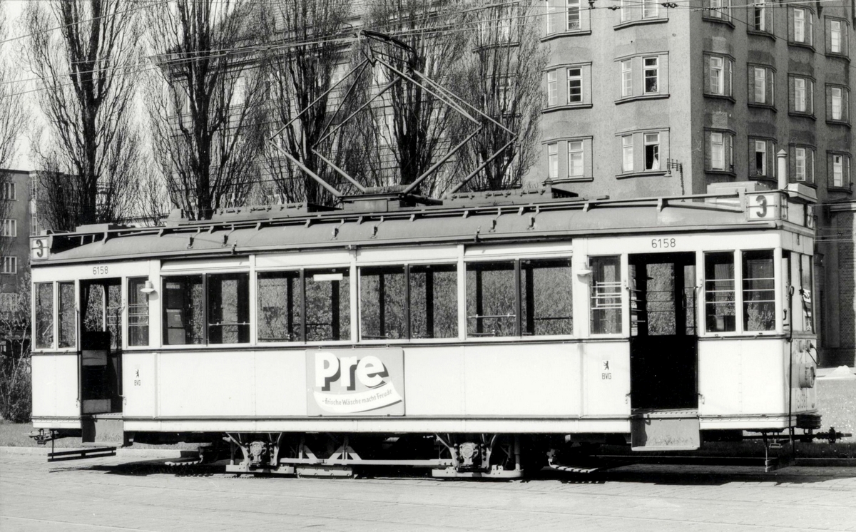 Берлин, BVG T 24/49 № 6158; Берлин — Исторические фотографии