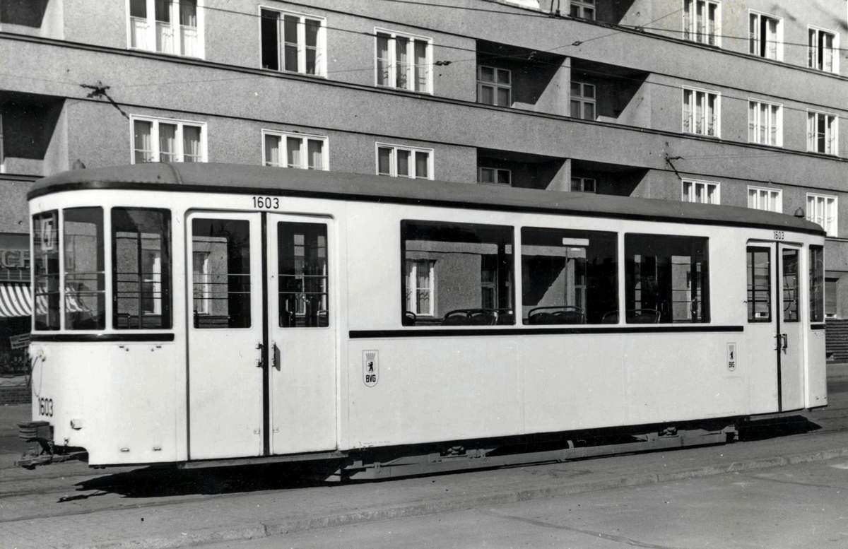 Берлин, Wismar BF 42 № 1603; Берлин — Исторические фотографии