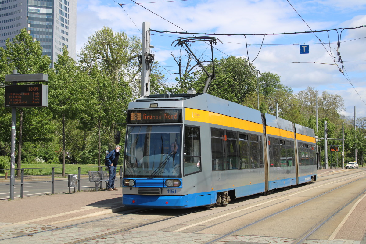 Лейпциг, DWA NGT8 № 1151