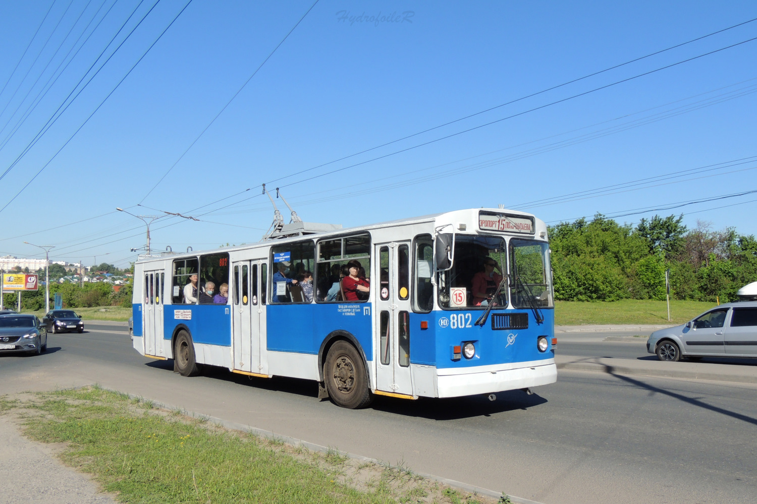 Чебоксары, ЗиУ-682Г-016 (012) № 802