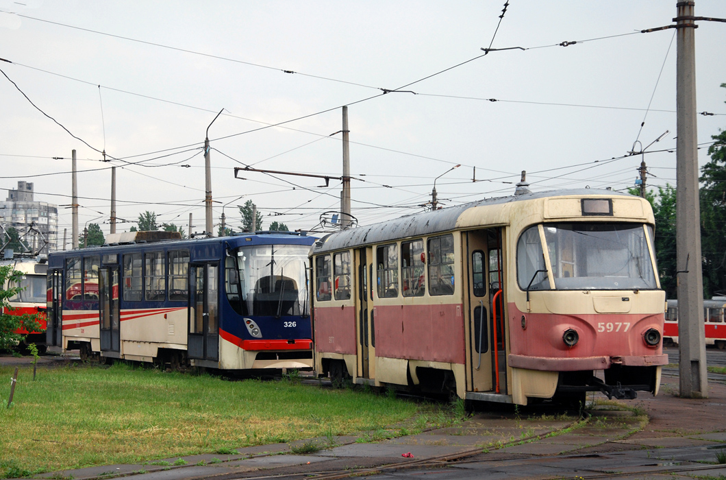 Киев, Tatra T3P № 5977