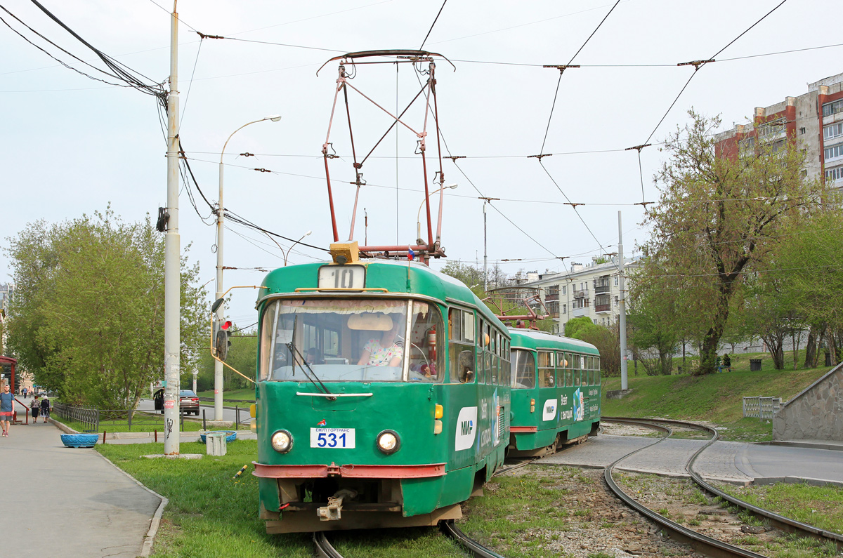 Екатеринбург, Tatra T3SU № 531