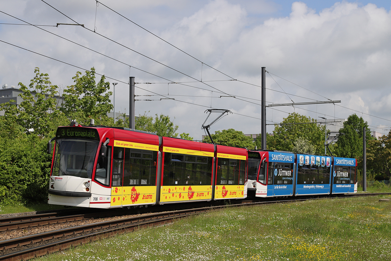 Эрфурт, Siemens Combino Advanced № 708