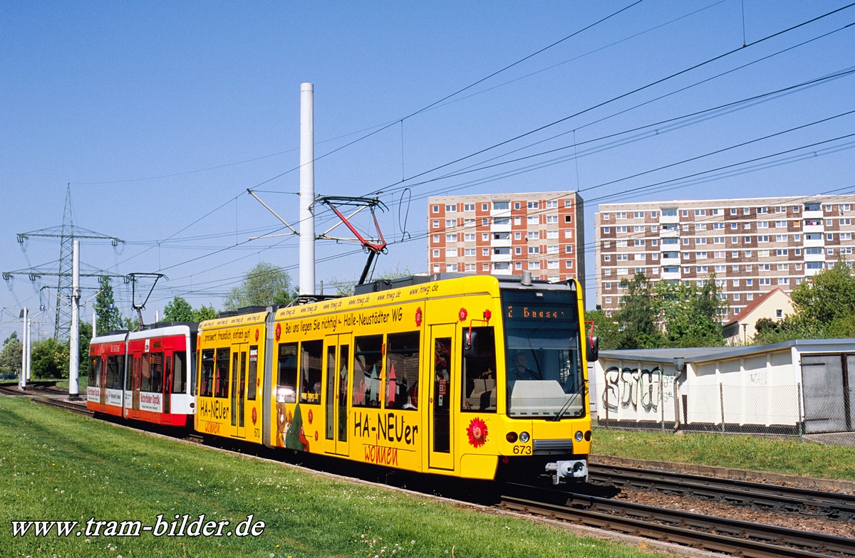 Галле, Bombardier MGT-K № 673