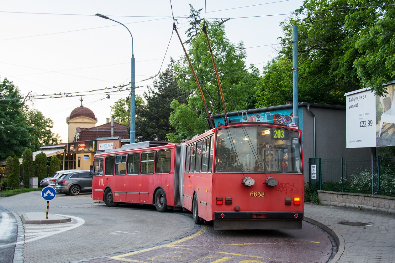 Братислава, Škoda 15Tr13/6M № 6638