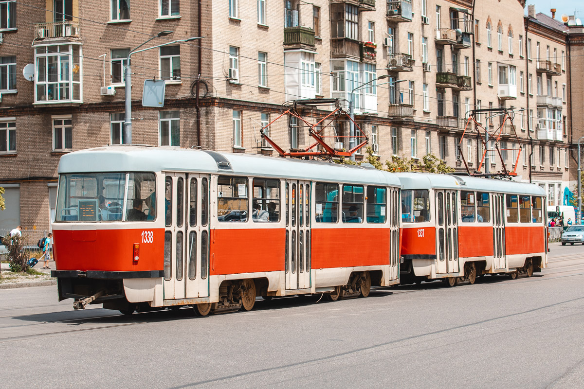 Днепр, Tatra T3SU № 1338
