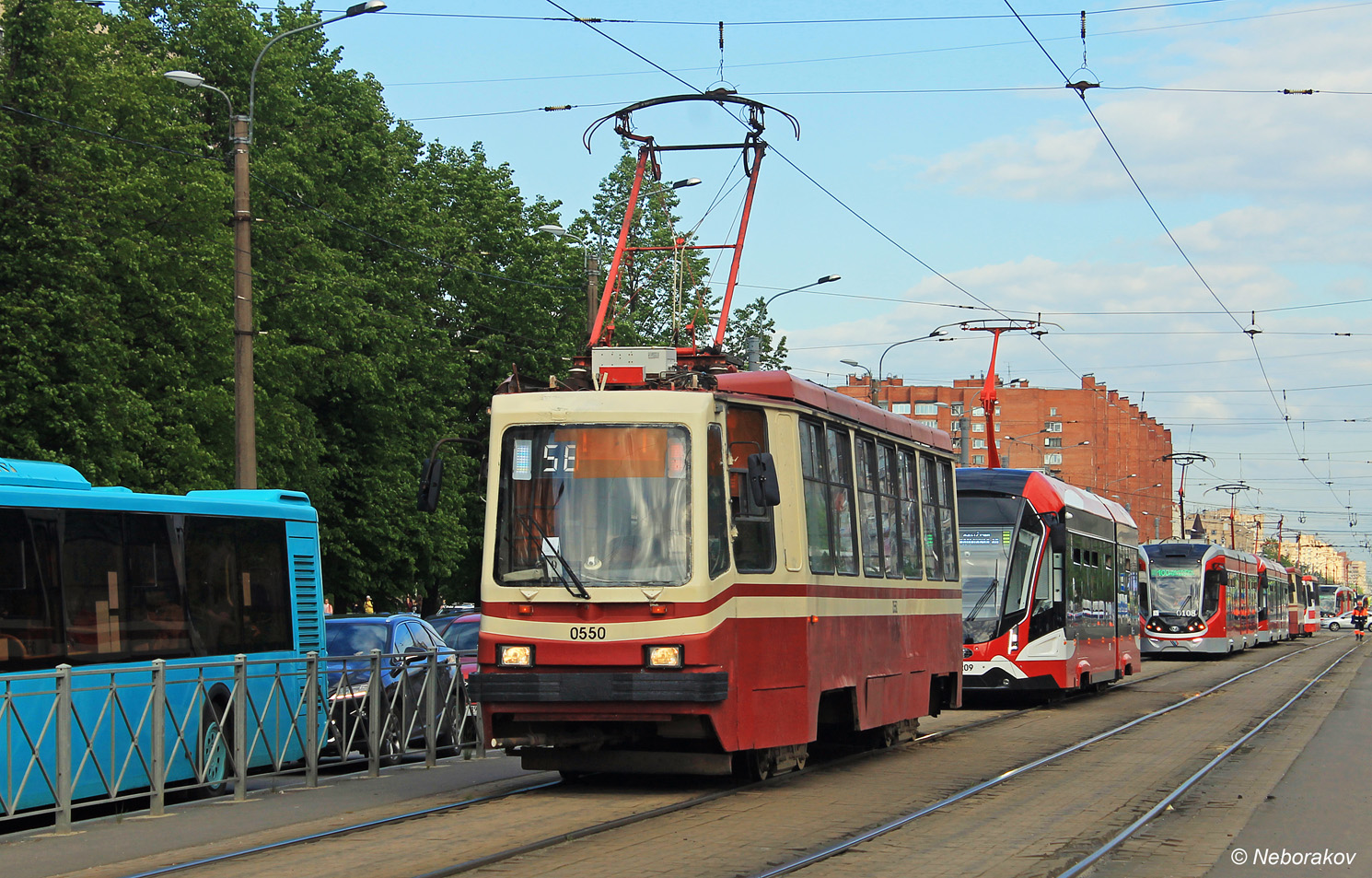 Санкт-Петербург, 71-134А (ЛМ-99АВ) № 0550