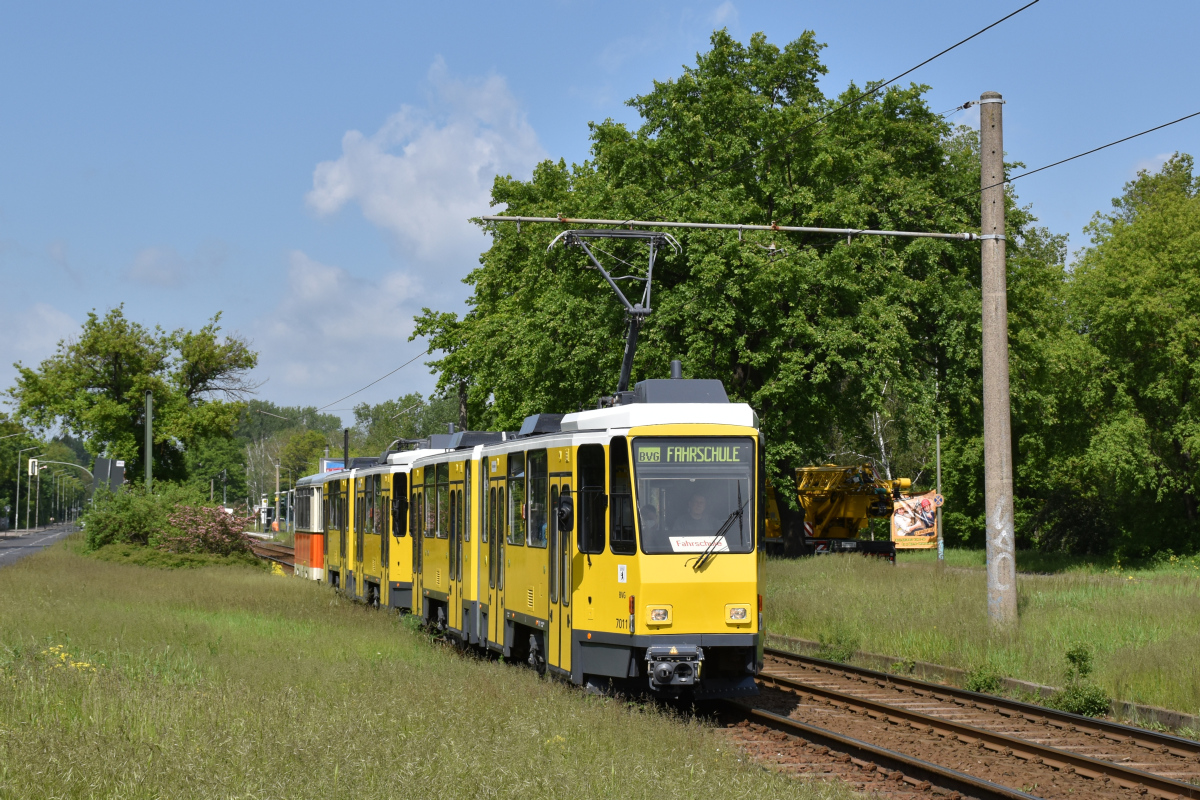 Берлин, Tatra KT4DtM № 7011