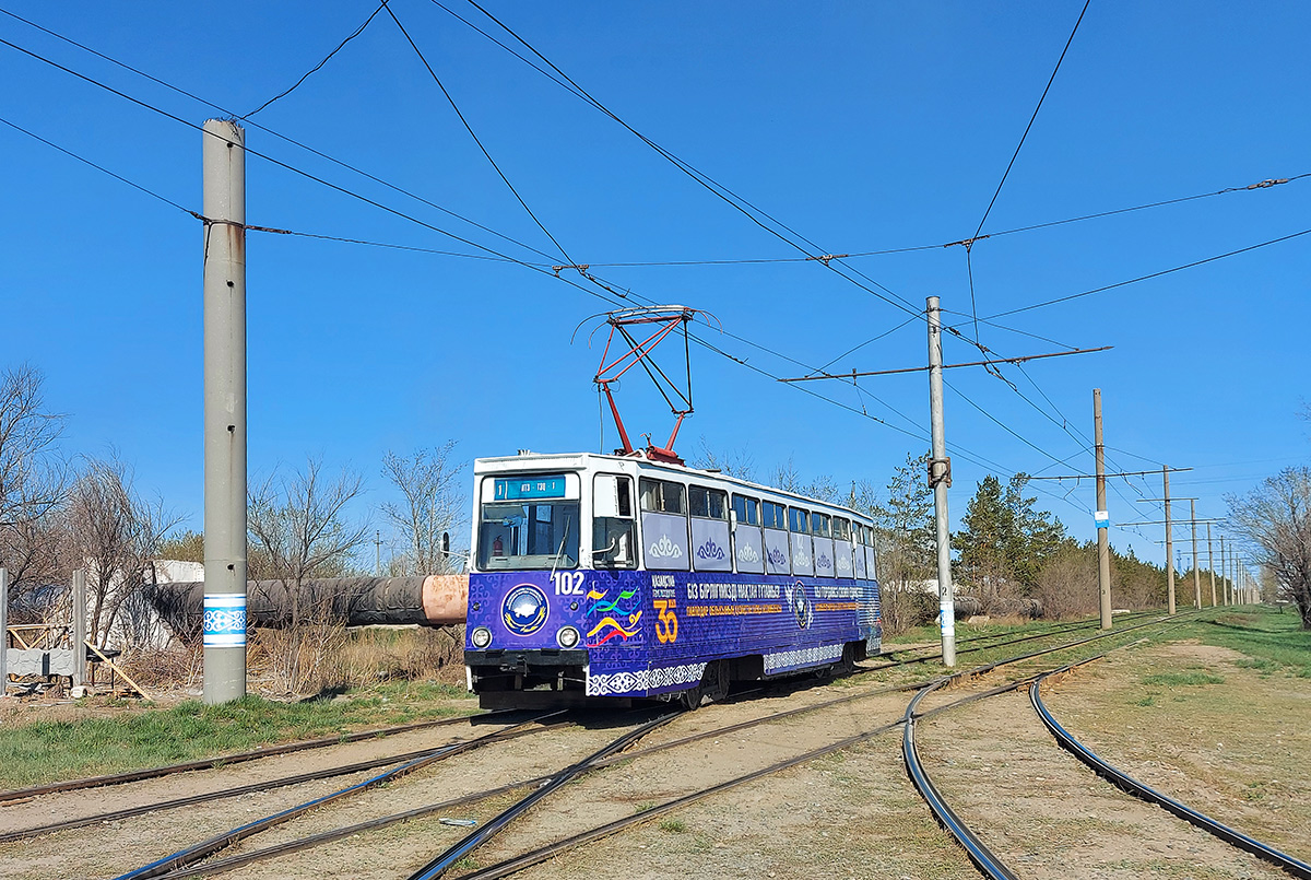 Павлодар, 71-605 (КТМ-5М3) № 102