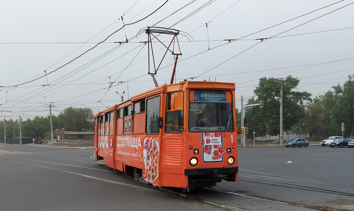 Павлодар, 71-605 (КТМ-5М3) № 1