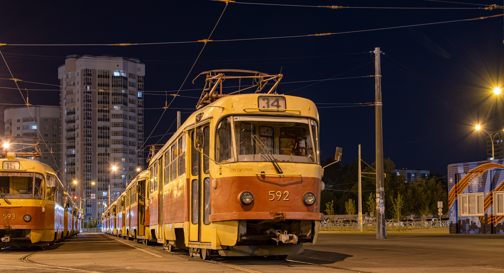 Jekatyerinburg, Tatra T3SU — 592