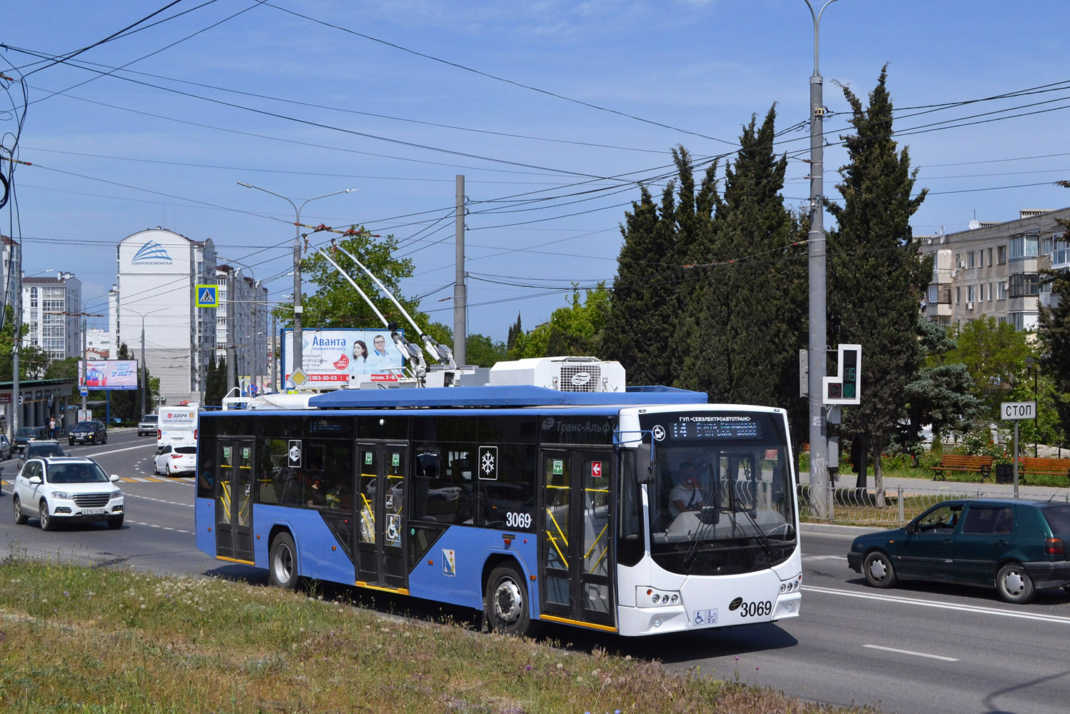 Севастополь, ВМЗ-5298.01 «Авангард» № 3069