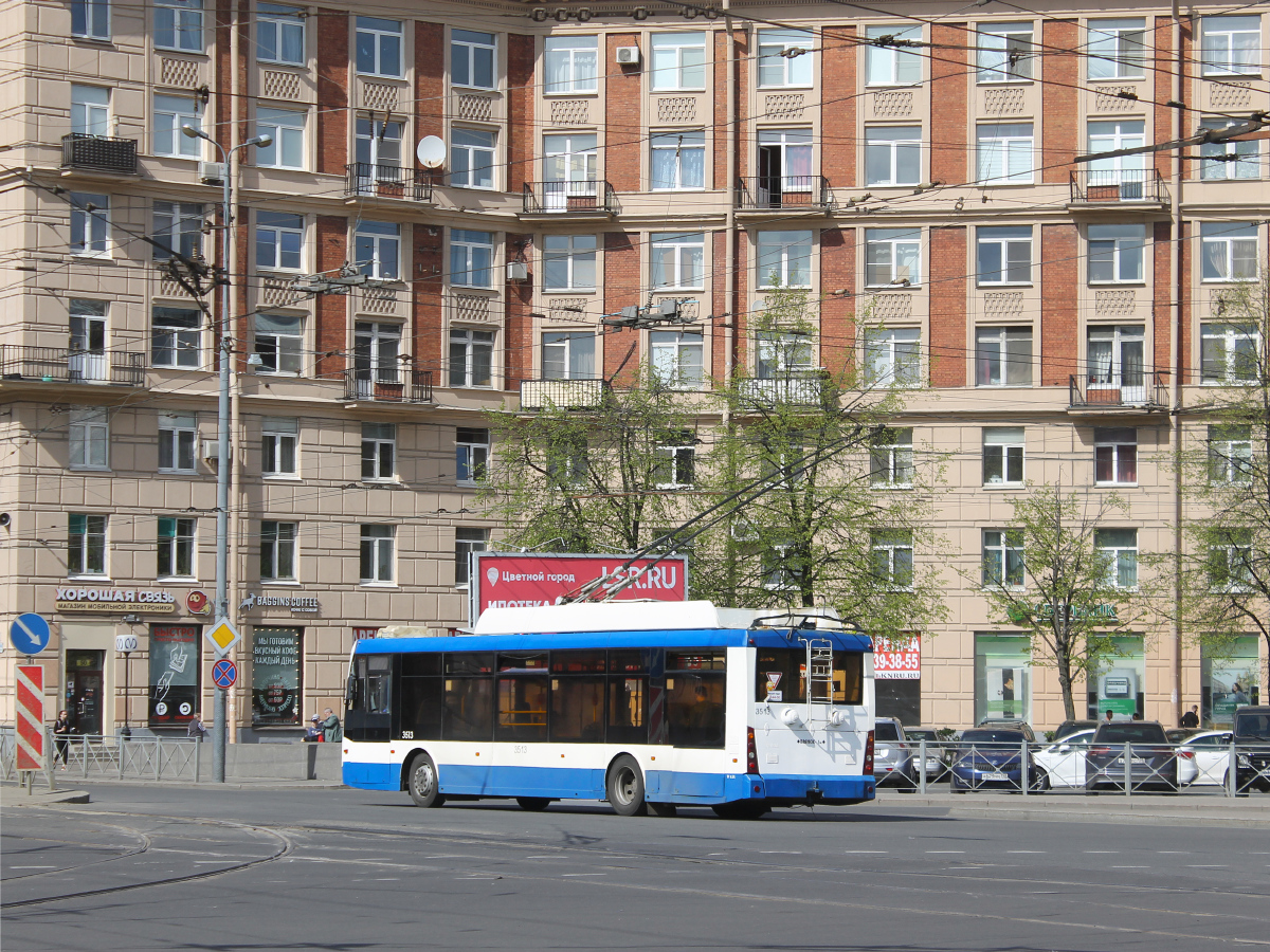 Санкт-Петербург, Тролза-5265.00 «Мегаполис» № 3513