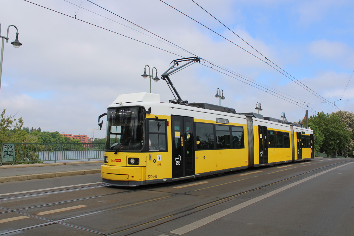 Берлин, BVG GT6Zo № 2206