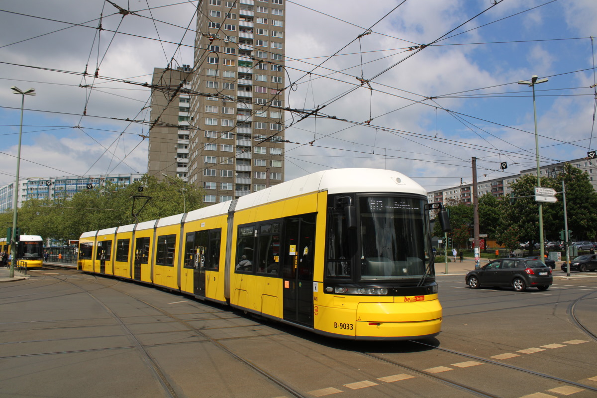 Берлин, Bombardier Flexity Berlin (GT8-08ZR/F8Z) № 9033