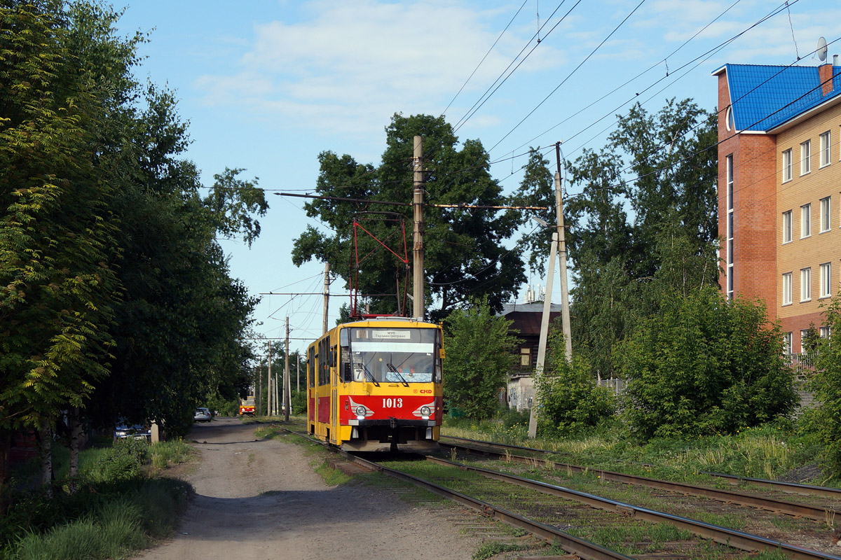 Барнаул, Tatra T6B5SU № 1013