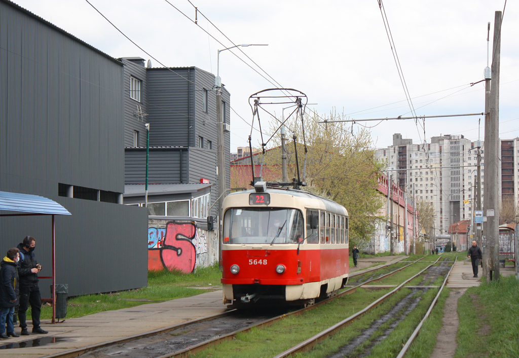 Киев, Tatra T3SUCS № 5648