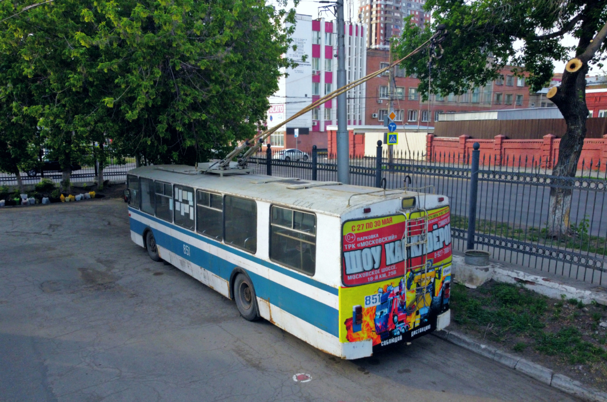 Самара, ЗиУ-682В-012 [В0А] № 851; Самара — Троллейбусное депо № 1