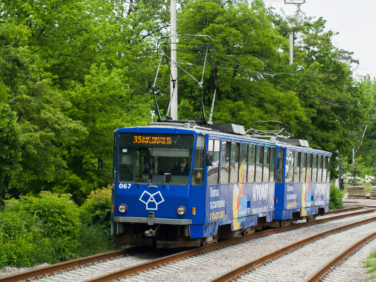 Киев, Tatra T6B5SU № 067