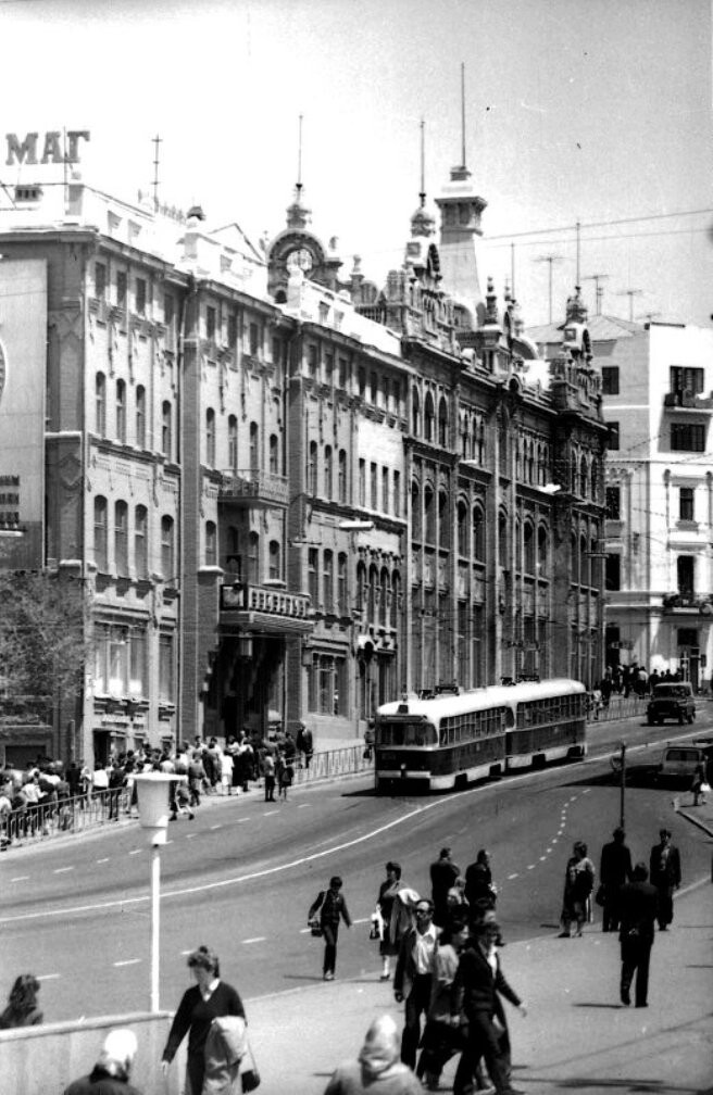 Владивосток — Исторические фотографии — трамвай (1971-1990)