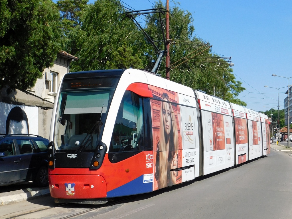 Белград, CAF Urbos 3 № 81507 (1507)
